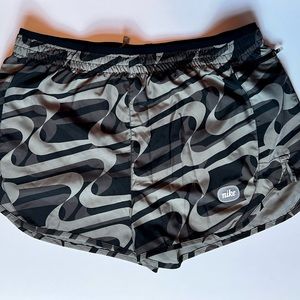 Nike Dri Fit running shorts.